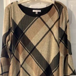 Black and Tan dress.